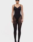 Stefanie Zipper – Extreme Snatching Bodysuit – Built-In Chest Support & Inner Clips