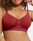 Ashley - Seamless Shaping Bra with Adjustable Shoulder Straps