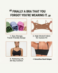 Ashley - Seamless Shaping Bra with Adjustable Shoulder Straps