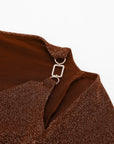 Aziza - The Lumina Drape Silhouette All-in-One Bodysuit