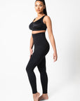 Kim - Legging with Extra High Waist and Double Pockets - Bella Fit USS