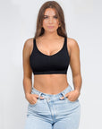 Lynn - Seamless Magic Back Eraser Bra - Bella Fit USBlackS