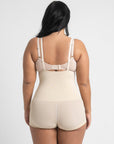 Michelle - Eco-friendly Seamless High-Waisted Tummy Control Short - Bella Fit USXS/SBeige