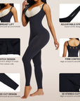 Naomi - Full Body Shaper Open Chest Adjustable Straps - Bella Fit USS