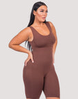 Sienna - Shaping All-In-One Tank Bodysuit - Bella Fit USXS/SBrown