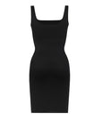 Valencia - Built-In 360° Contour Midi Shaping Dress - Bella Fit USXS/SBlack