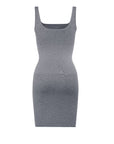 Valencia - Built-In 360° Contour Midi Shaping Dress - Bella Fit USXS/SBlack
