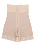 Valentina 2.0 - Boned Sculpt High-Waist BBL Shorts - Bella Fit USBeigeS