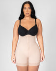 Valentina Hook Front High Waist Body Shaper - Bella Fit USSBeige