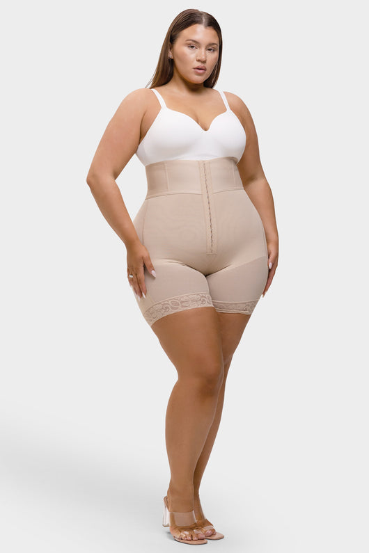 Valentina 2.0 - Boned Sculpt High-Waist BBL Shorts