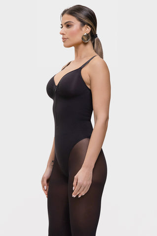 Stefanie Zipper – Extreme Snatching Bodysuit – Built-In Chest Support & Inner Clips