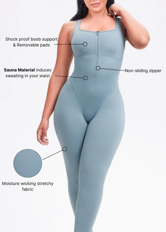 Nina - Compression Jumpsuit - LoveBellaFit
