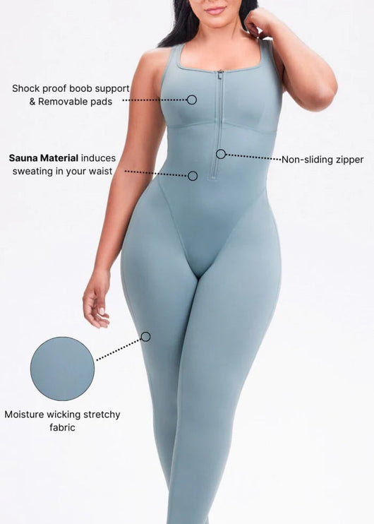 Nina - Compression Jumpsuit - LoveBellaFit