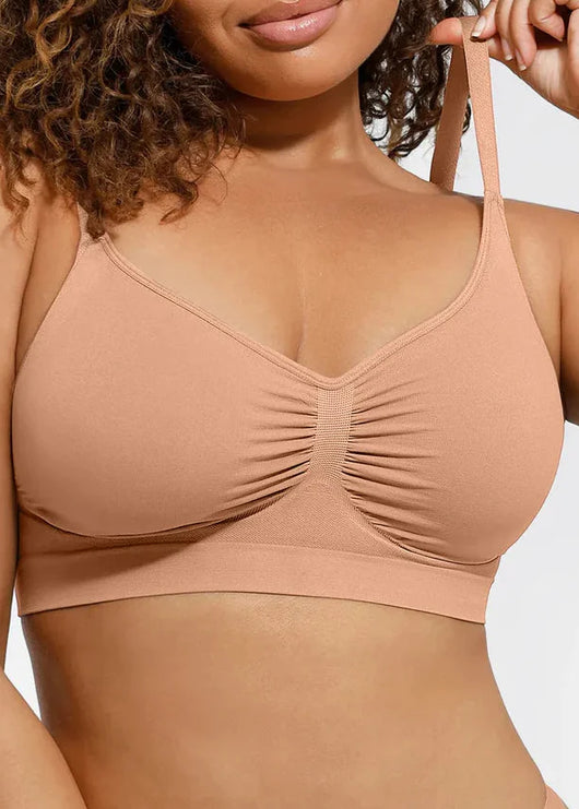 Ashley - Seamless Shaping Bra with Adjustable Shoulder Straps