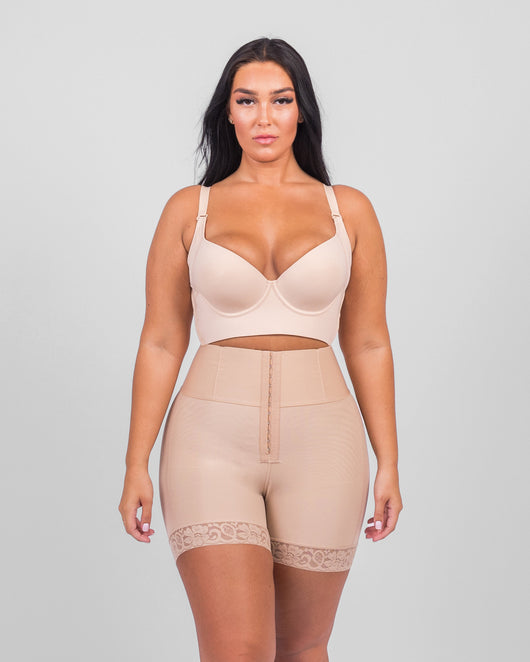 Jennica - BBL Short With 4 Steal Bones - LoveBellaFit