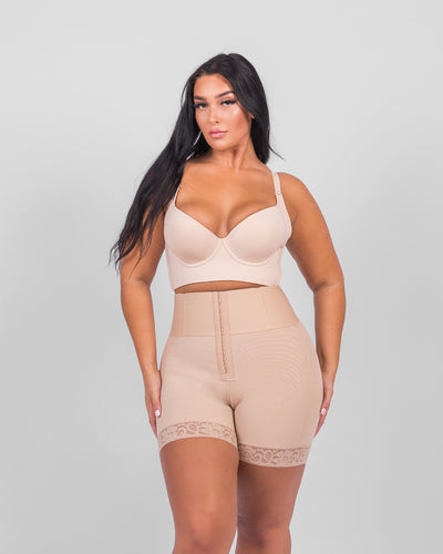 Jennica - BBL Short With 4 Steal Bones - LoveBellaFit