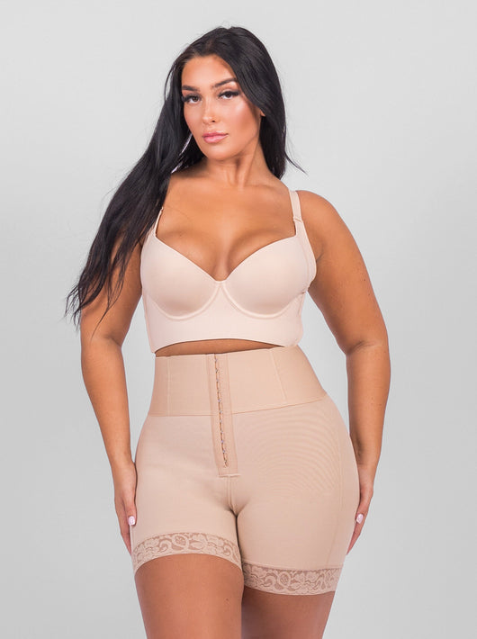 Jennica - BBL Short With 4 Steal Bones - LoveBellaFit