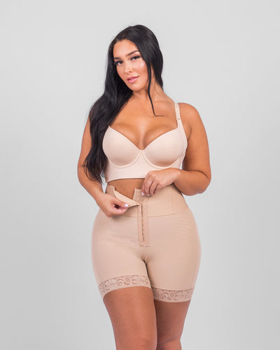 Jennica - BBL Short With 4 Steal Bones - LoveBellaFit