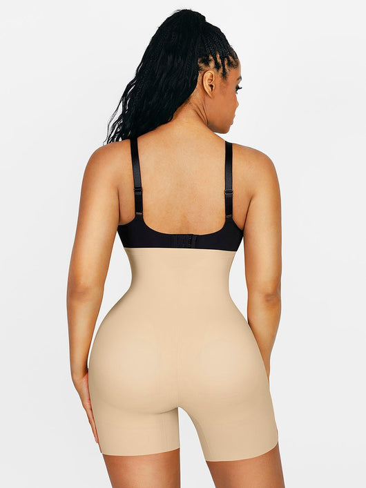 High Waist Butt Lifter Body Shaping Pants With Buttocks Pads