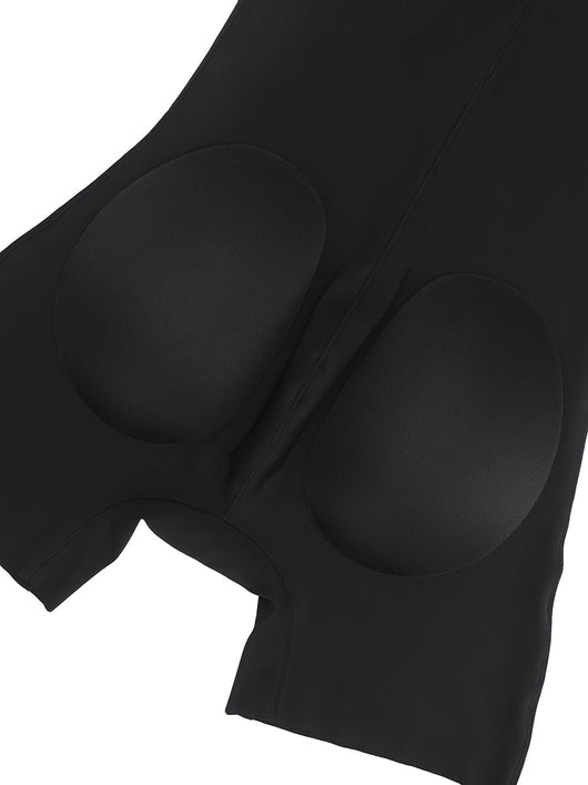 Alexandra - High Waist Butt Lifter Body Shaping Pants With Buttocks Pads - Bella Fit USSBlack