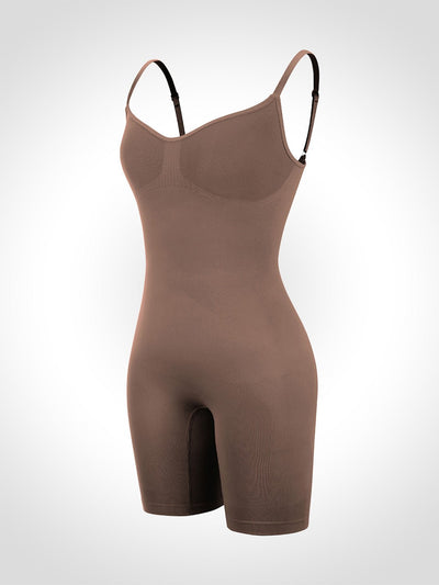 Alice - Full Body Tummy Control Bodysuits - Bella Fit USXS/SBrown