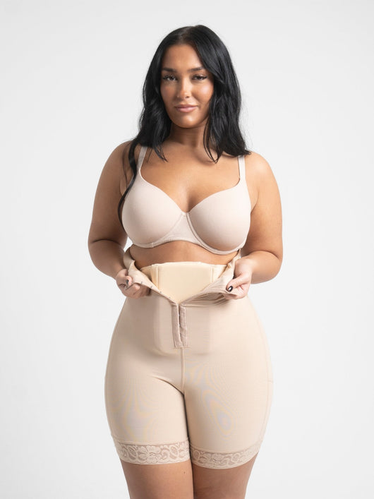 Anissa- Flexible AB Board - Abdominal Board After Liposuction And Abdominoplasty - Bella Fit USBeige