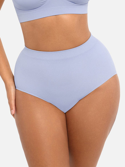 Ashley Brief – Seamless High-Waist Shaping Brief with Tummy Control and Antibacterial Protection