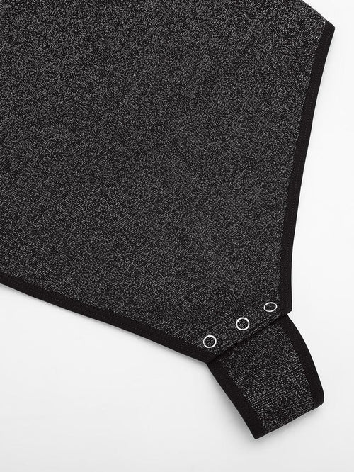 Aziza - The Lumina Drape Silhouette All-in-One Bodysuit