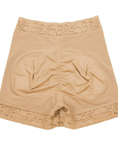 Cindy - High Waist Lace Butt Lifter Tummy Control Panty - Bella Fit USSBlack