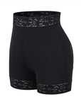 Cindy - High Waist Lace Butt Lifter Tummy Control Panty - Bella Fit USSBlack