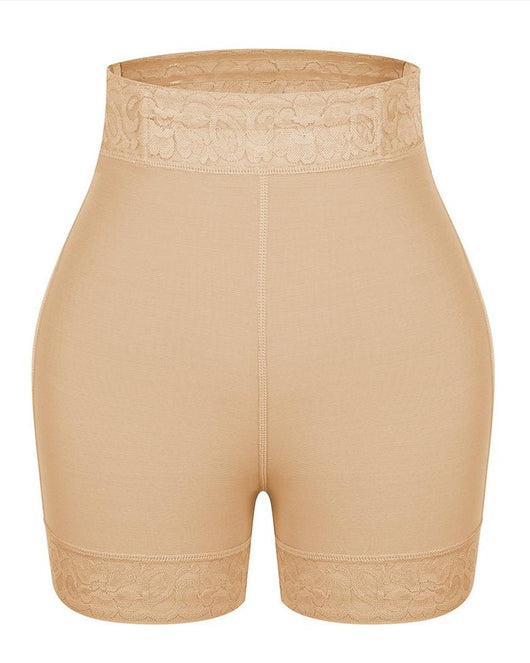 Cindy - High Waist Lace Butt Lifter Tummy Control Panty - Bella Fit USSBlack