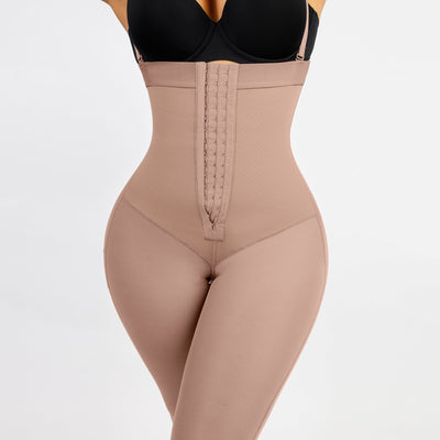 Felicia Long Powernet® - Core Sculpt 7/8 Length Body Shaper - Bella Fit USSBeige