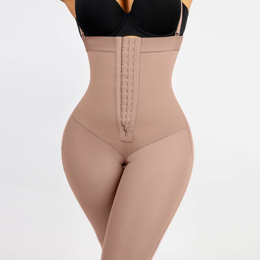 Felicia Long Powernet® - Core Sculpt 7/8 Length Body Shaper - Bella Fit USSBeige