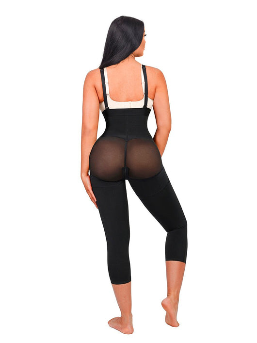 Felicia Long Powernet® - Core Sculpt 7/8 Length Body Shaper - Bella Fit USSBlack