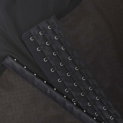 Felicia Short Powernet® - Core Sculpt Open Bust Shaping Bodysuit - Bella Fit USSBlack