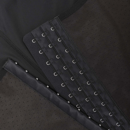 Felicia Short Powernet® - Core Sculpt Open Bust Shaping Bodysuit - Bella Fit USSBlack