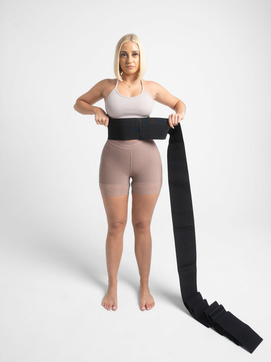 Fiona - Waist Trainer Latex Compression Band - Bella Fit USOne size