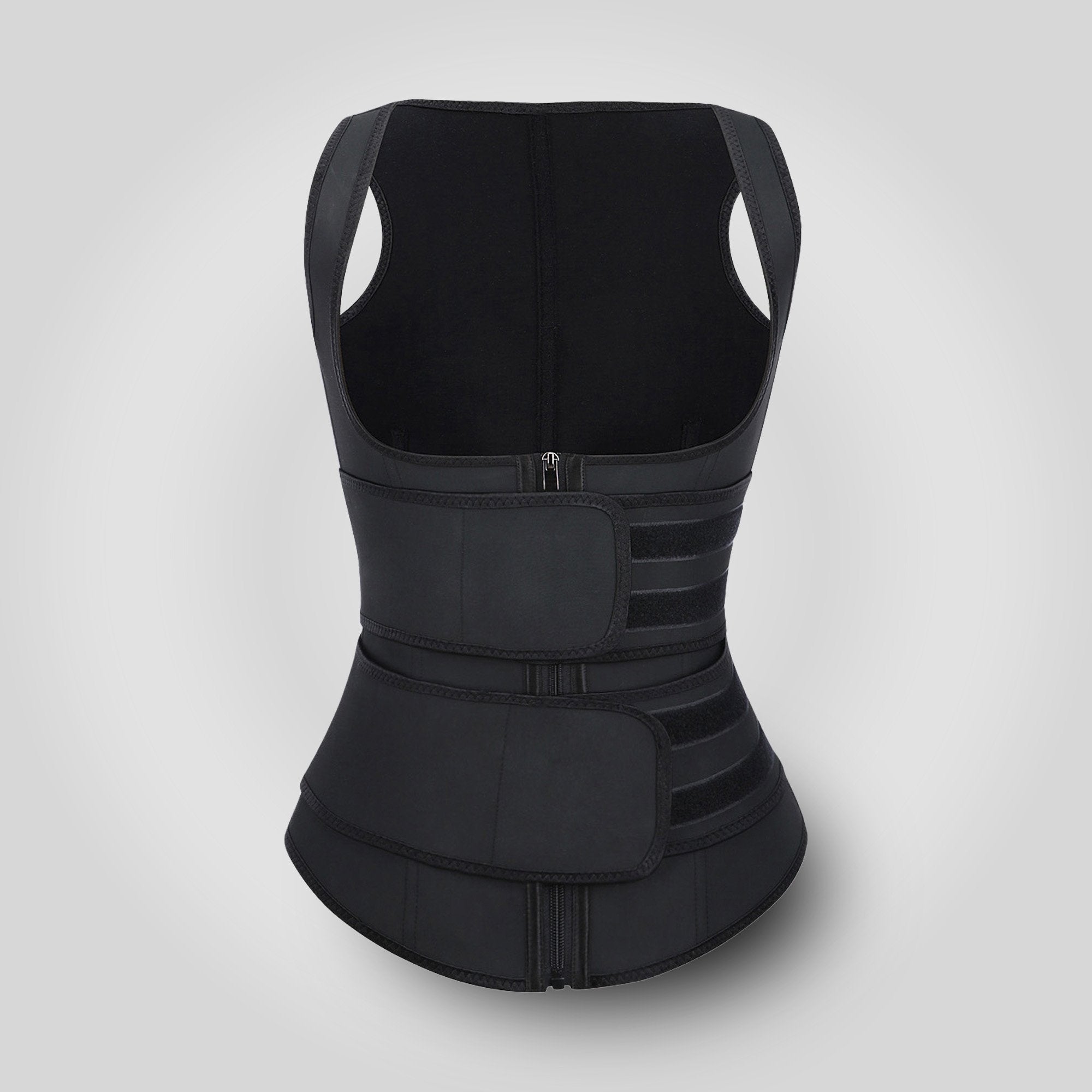 Grace - Double Belt Latex Waist Trainer Vest - Bella Fit USS