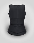 Grace - Double Belt Latex Waist Trainer Vest - Bella Fit USS