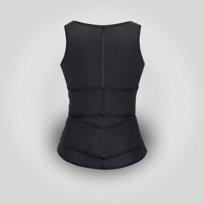 Grace - Double Belt Latex Waist Trainer Vest - Bella Fit USS