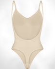 Isabella - Everyday Wear Smooth Bodysuits Low Back - Bella Fit USXS/SBeige