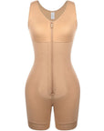 Jennifer - Full Coverage Sculpting Bodysuit Shaper - Bella Fit USSBeige