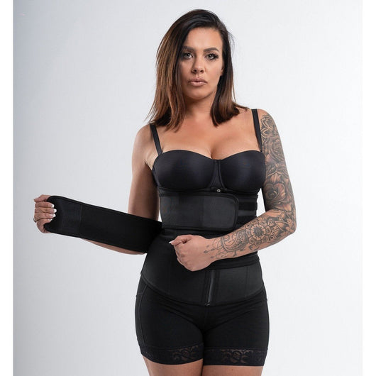 Julia - Double Belt Latex Waist Trainer - Bella Fit USXS