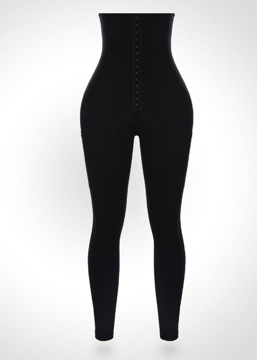 Kim - Legging with Extra High Waist and Double Pockets - Bella Fit USS