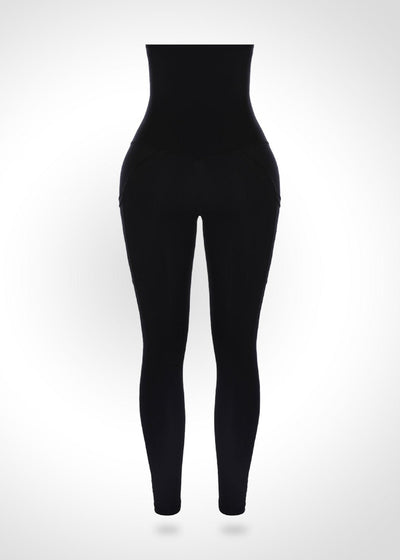 Kim - Legging with Extra High Waist and Double Pockets - Bella Fit USS