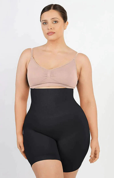 Leonie - High Waist Sculpting Shorts - Bella Fit USBlackXS/S