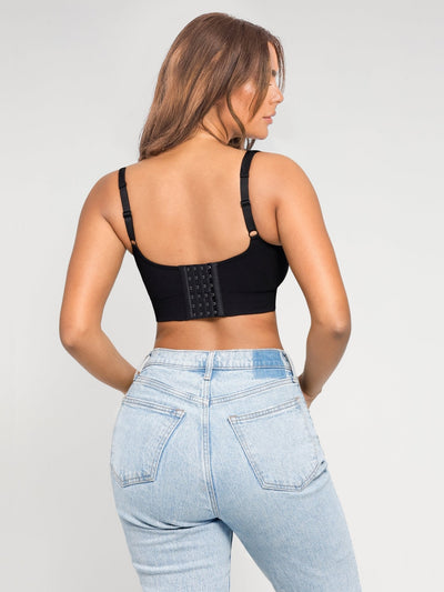 Lynn - Seamless Magic Back Eraser Bra - Bella Fit USBlackS