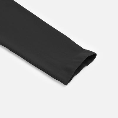 Marcella - Seamless Long Sleeve Thong Bodysuit with Chest Support & Tummy Control - Bella Fit USBlackXS