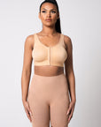 Melany - High Waist Seamless Panty Shaper Slimming Waist - Bella Fit USXS/SBeige