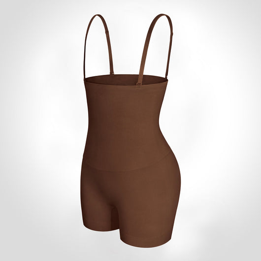 Michelle - Eco-friendly Seamless High-Waisted Tummy Control Short - Bella Fit USXS/SBeige